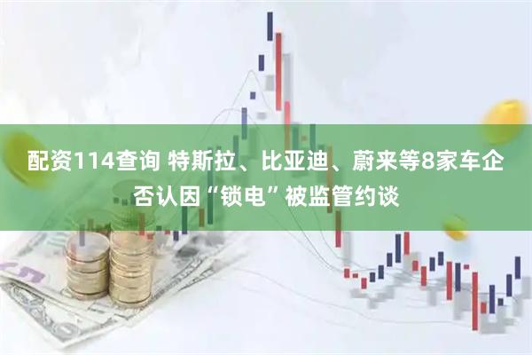 配资114查询 特斯拉、比亚迪、蔚来等8家车企否认因“锁电”被监管约谈
